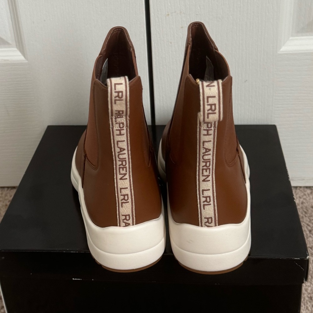 Brand New Ralph Lauren Short Boots 6.5B